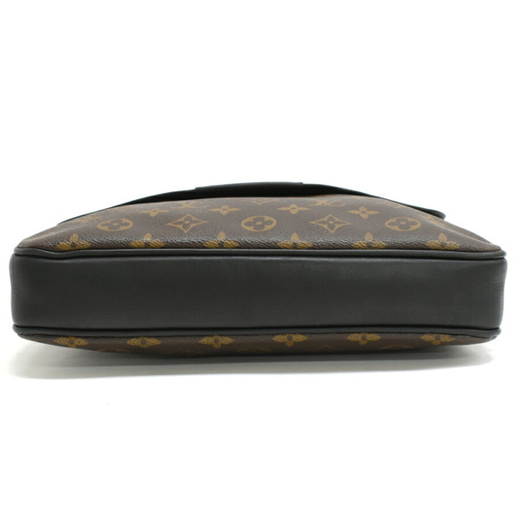 Louis Vuitton Monogram Crossbody MM Bass Macassar Brown Canvas - Picture 4 of 8